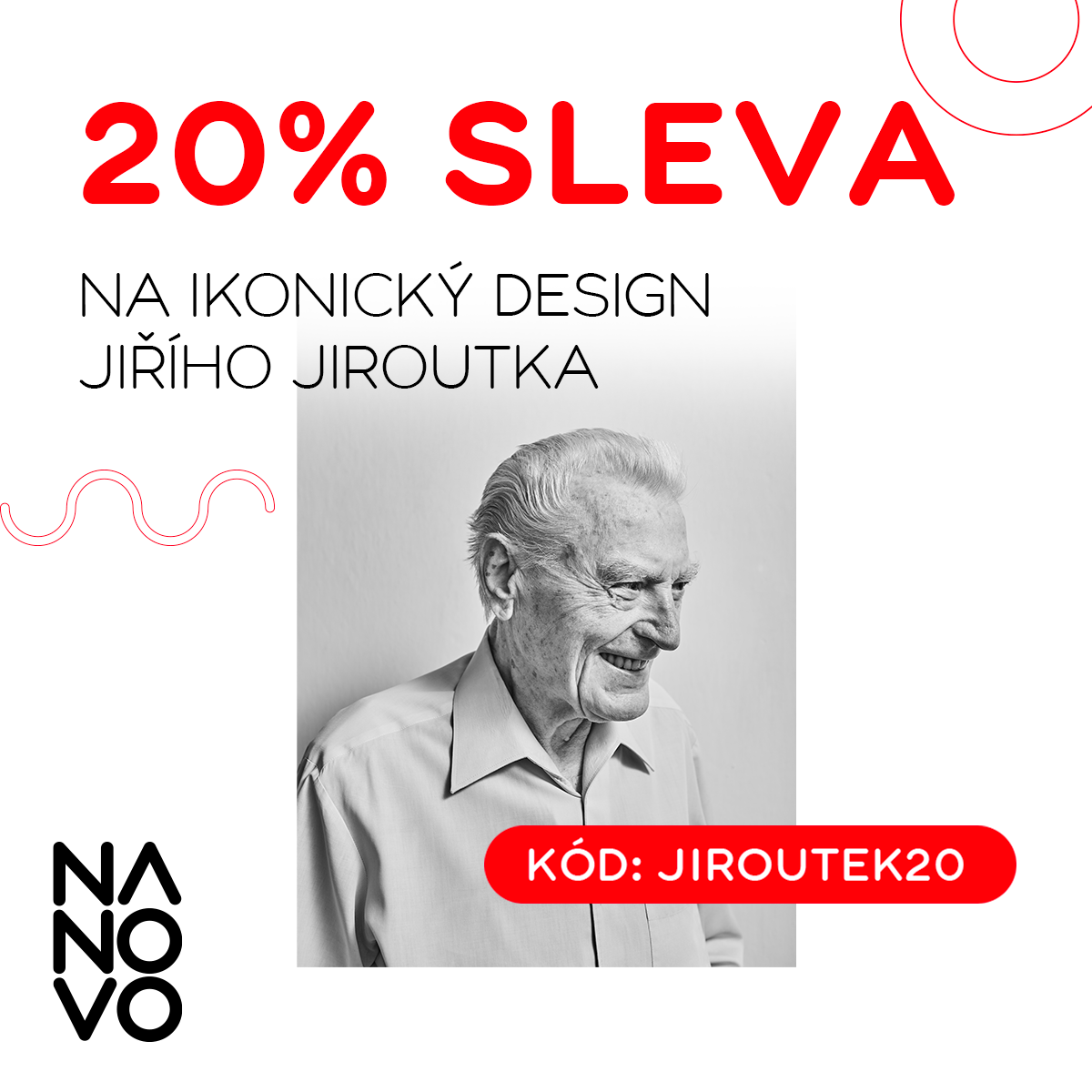 Oslavte s námi narozeniny Jiřího Jiroutka a využijte slevu 20 %!