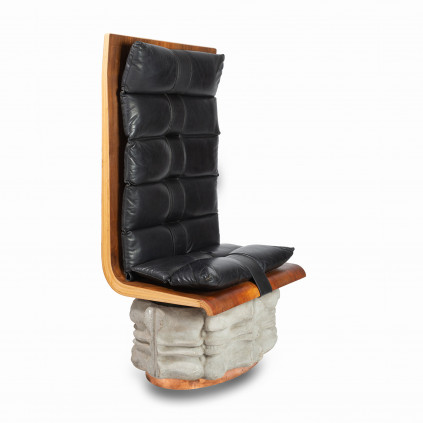 Chair from the café U Zlatého Hada, designed Olbram Zoubek