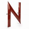 Smaltované písmeno "N"