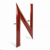 Enameled letter "N"
