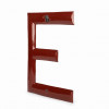 Enameled letter "E"