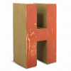 Wooden letter "H"