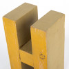 Wooden letter "H"
