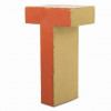 Dřevěné písmeno "T"