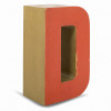 Wooden letter "D"