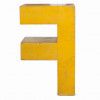 Dřevěné písmeno "F"