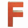 Wooden letter "F"