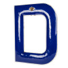 Enameled letter "D"