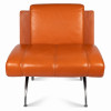 Leather armchair Moroso
