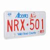 Alberta License Plate