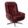 PeeM Leather Armchair and Footstool