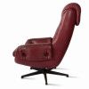 PeeM Leather Armchair and Footstool