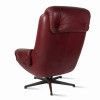 PeeM Leather Armchair and Footstool