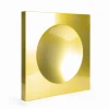 Prague Metro Aluminium Panel / Golden Yellow